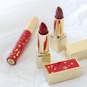 Estee Lauder Makeup Set (Lip Gloss & 2 Lipsticks)